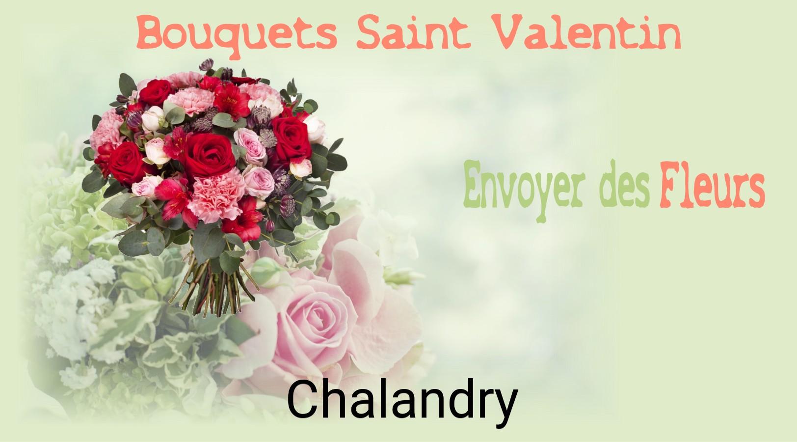 Roses de Saint-Valentin livrées à Chalandry